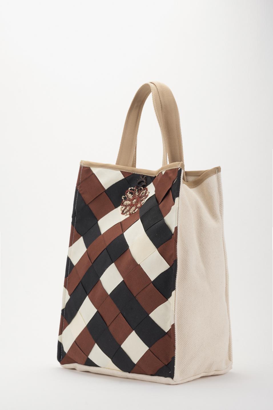 Save The Queen Borsa in canvas di cotone I Più Venduti