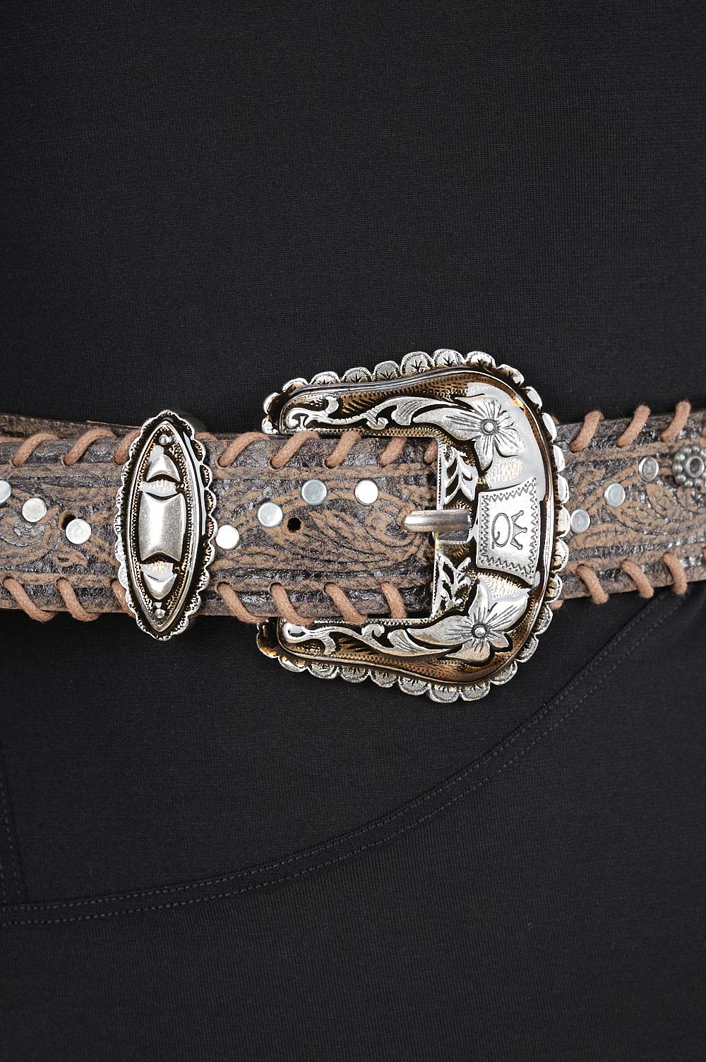 Save The Queen Cintura in pelle con fibbia in metallo Fino Al -60%
