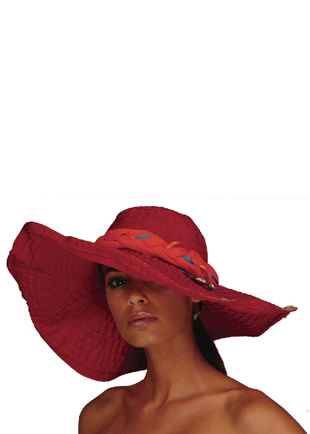 Save The Queen Cappello modellabile in tessuto rosso con decorazioni 2025