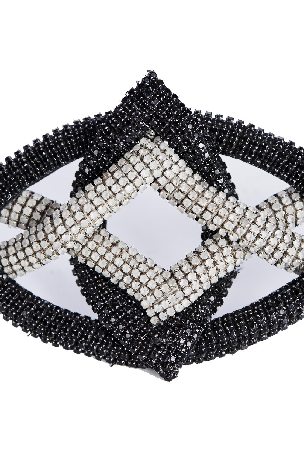 Save The Queen Bracciale di strass Fino Al -60%