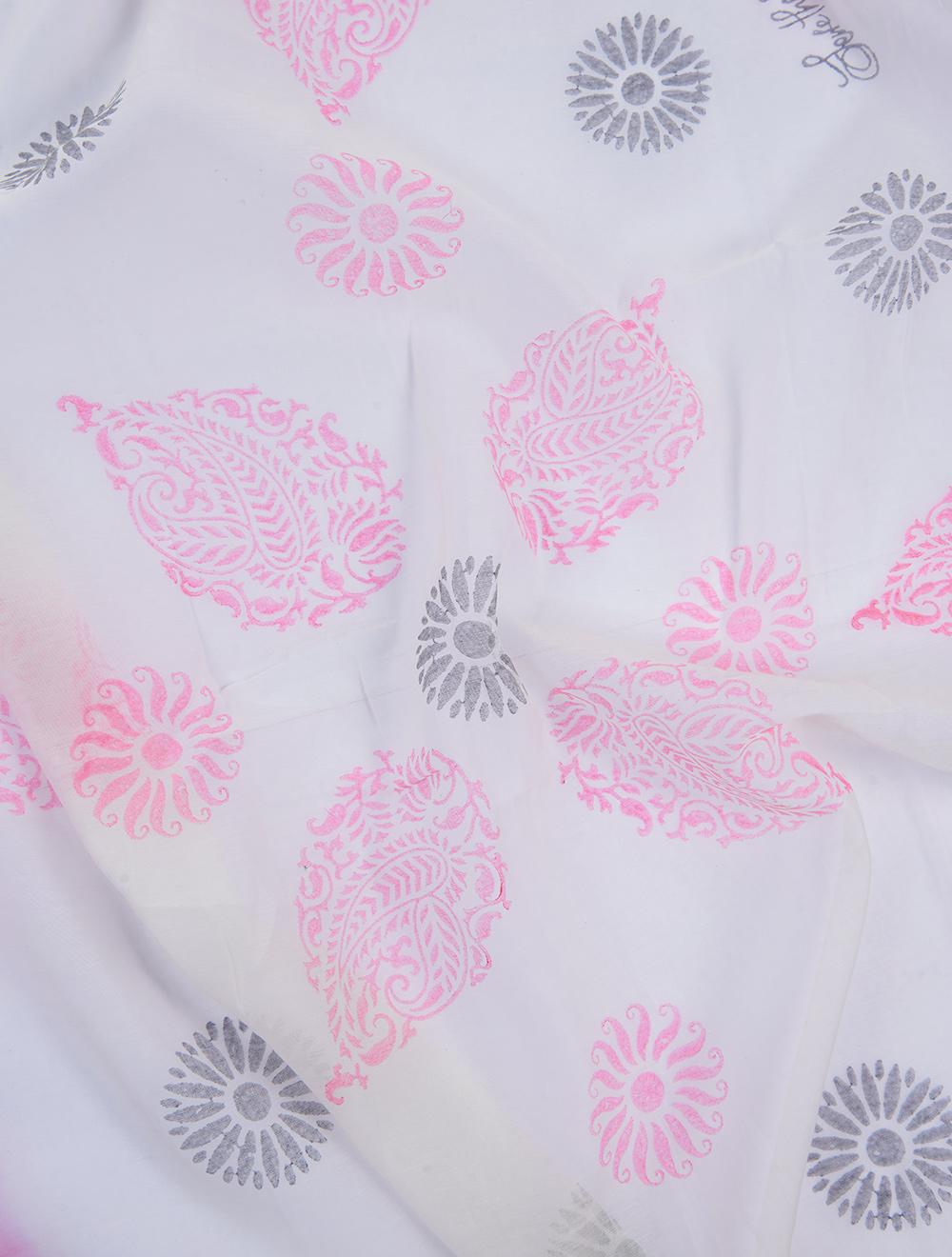 Save The Queen Foulard in seta e cotone a fantasia floreale Economico