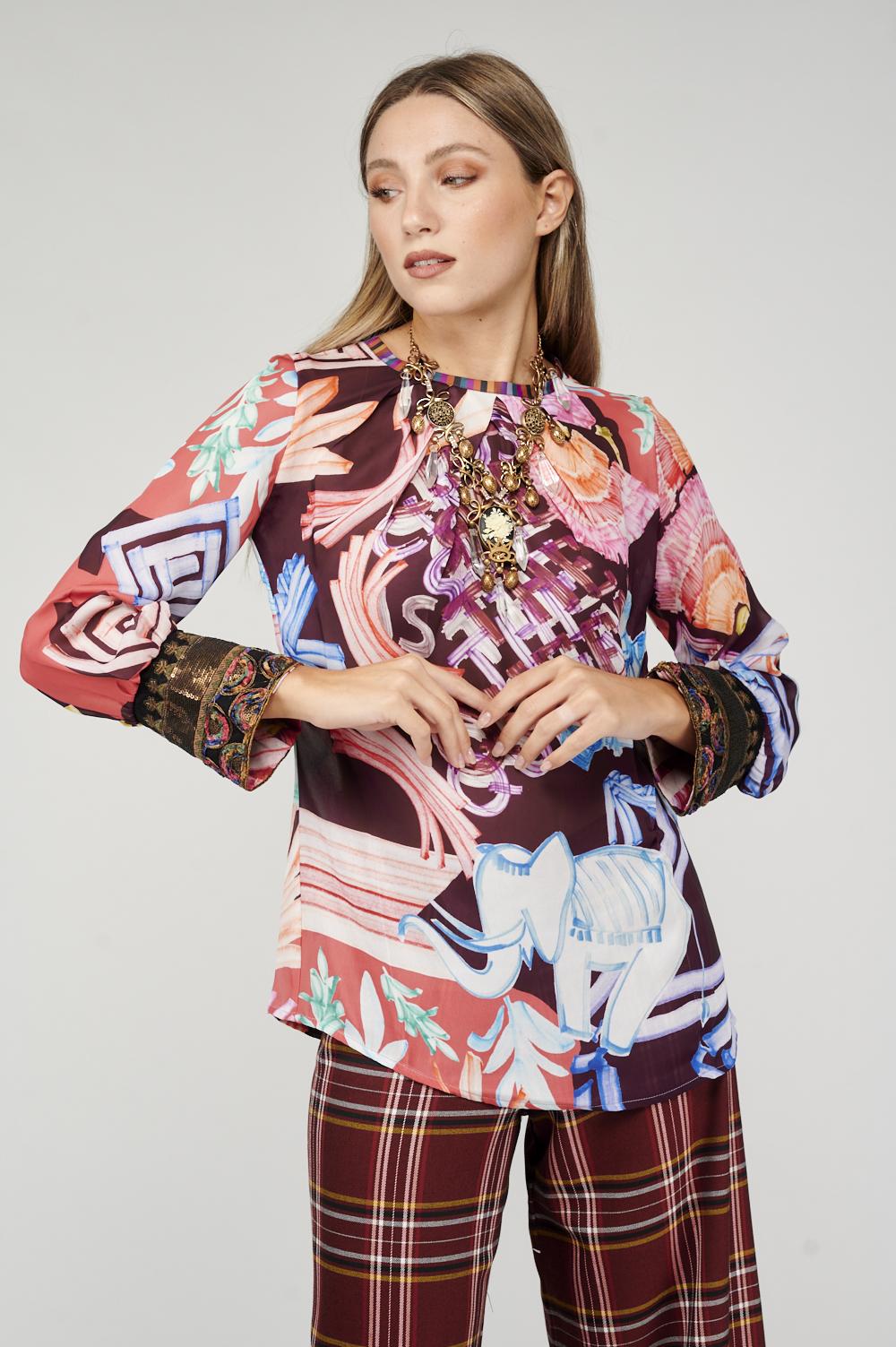 Save The Queen Colier in metallo dorato Outlet