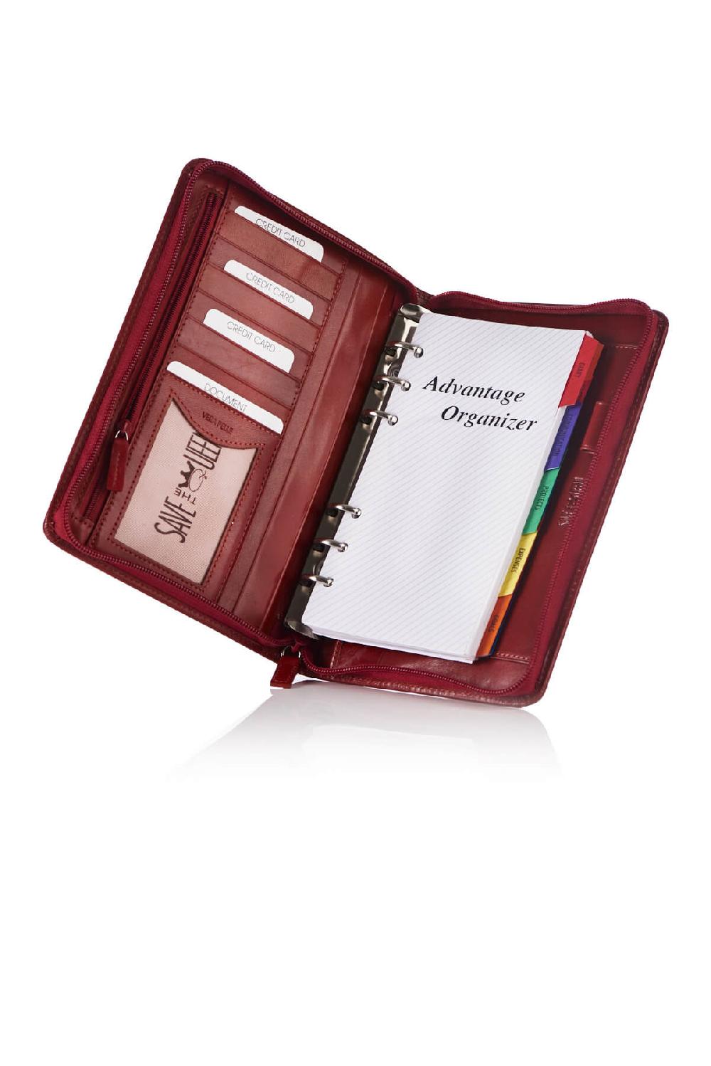 Save The Queen Agenda in pelle Vendite Flash