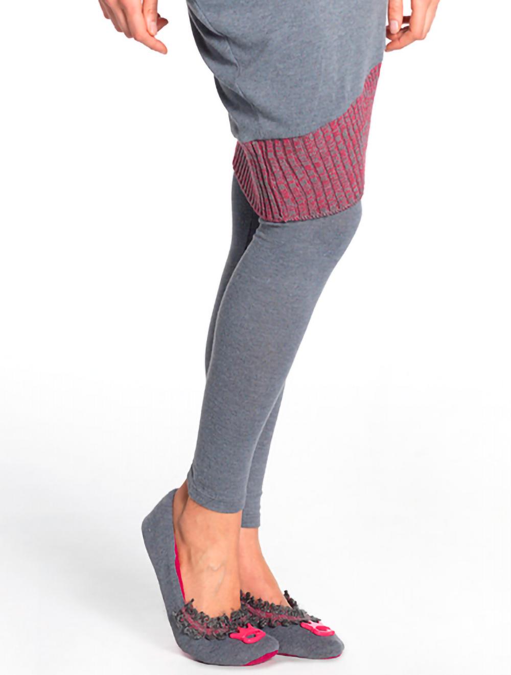 Save The Queen Vestito lungo grigio con ricamo + leggins Soddisfazione Garantita