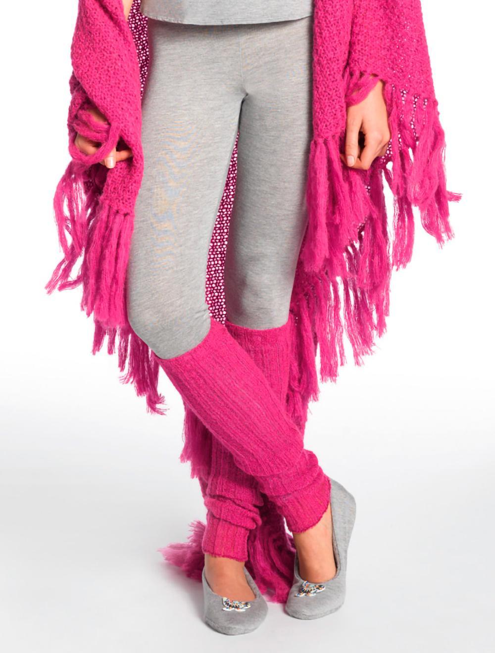 Save The Queen Set t-shirt grigia con leggings Fino Al -60%