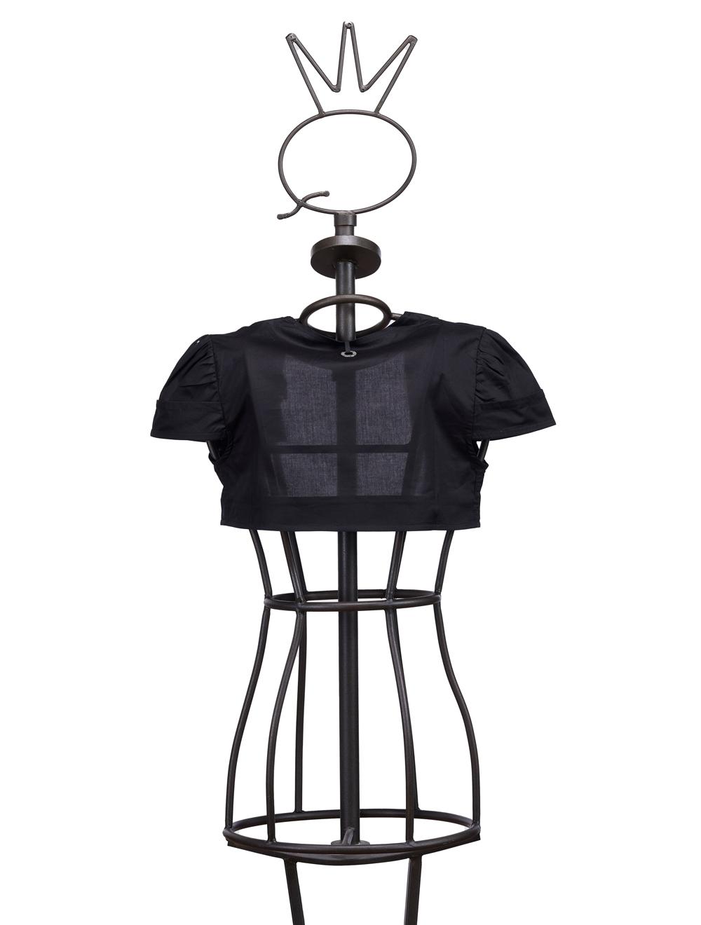 Save The Queen Giacchino nero di cotone Moda