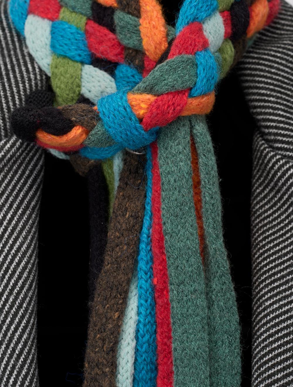 Save The Queen Cappotto corto nero spigato grigio con scaldacollo Negozio online di fabbrica
