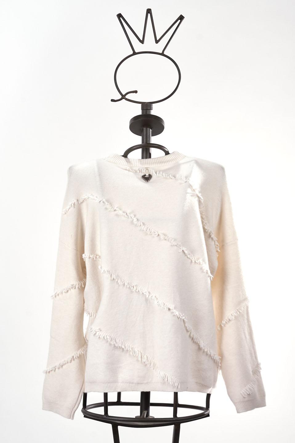 Save The Queen Maglia larga panna Convenienza