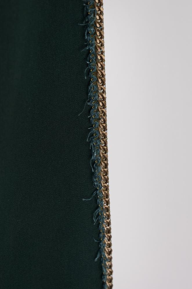 Save The Queen Pantalone largo verde bottiglia Offerta