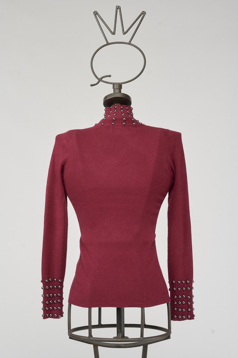 Save The Queen Maglia con borchie Saldi Di Fabbrica
