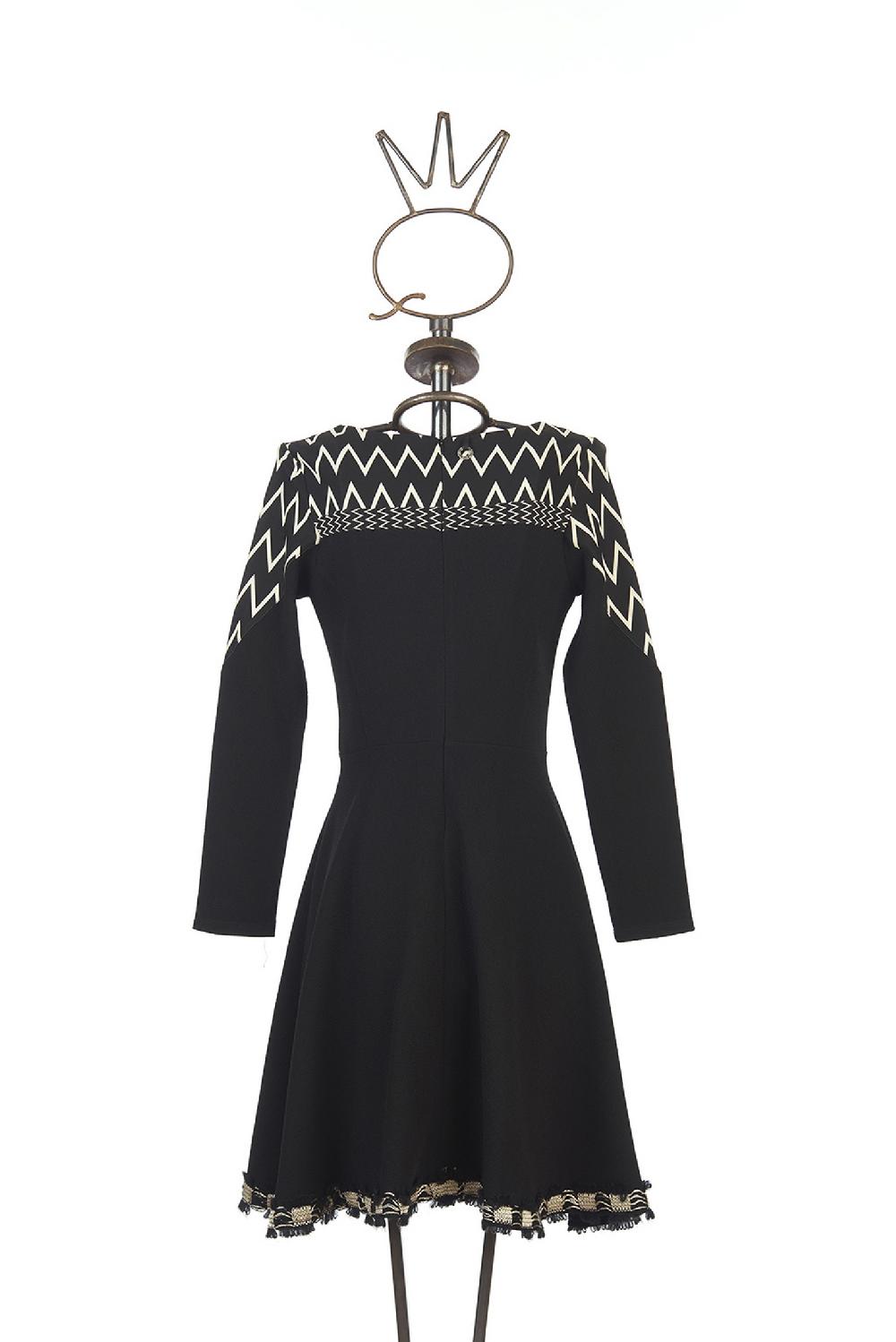 Save The Queen vestito corto in crepe Affare Del Giorno