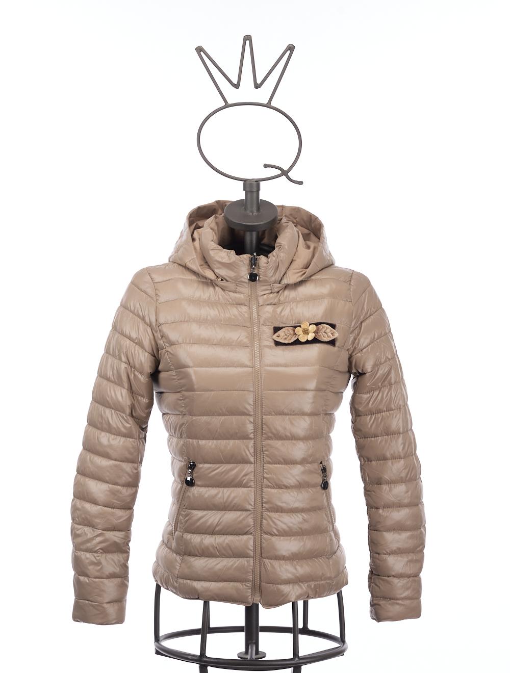 Save The Queen Piumino leggero tortora Prezzo Ridotto