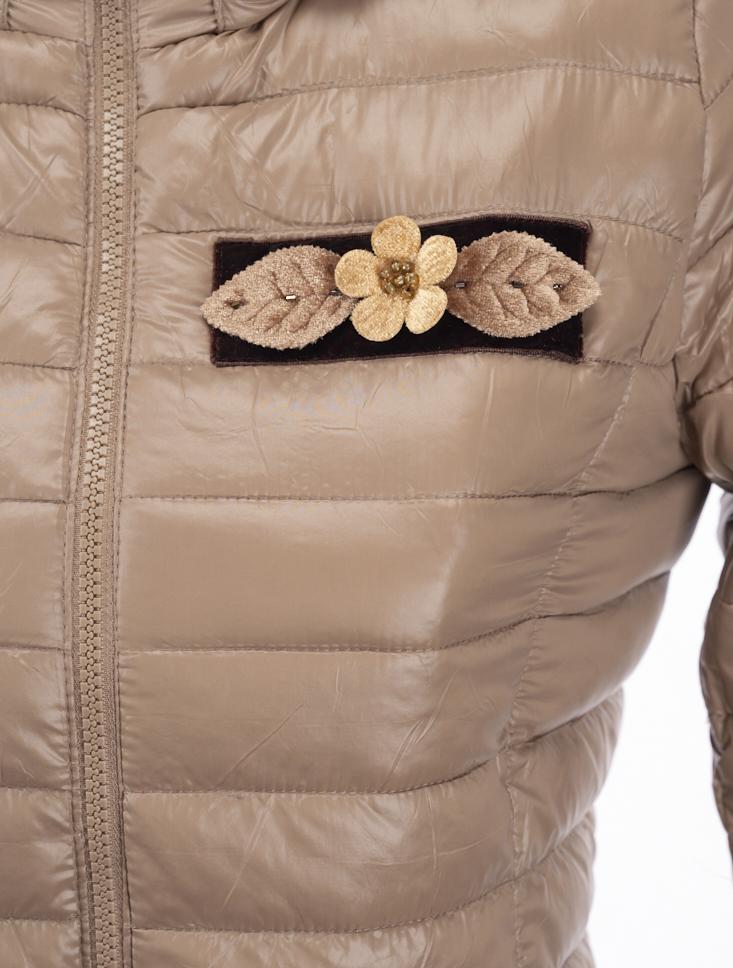 Save The Queen Piumino leggero tortora Prezzo Ridotto