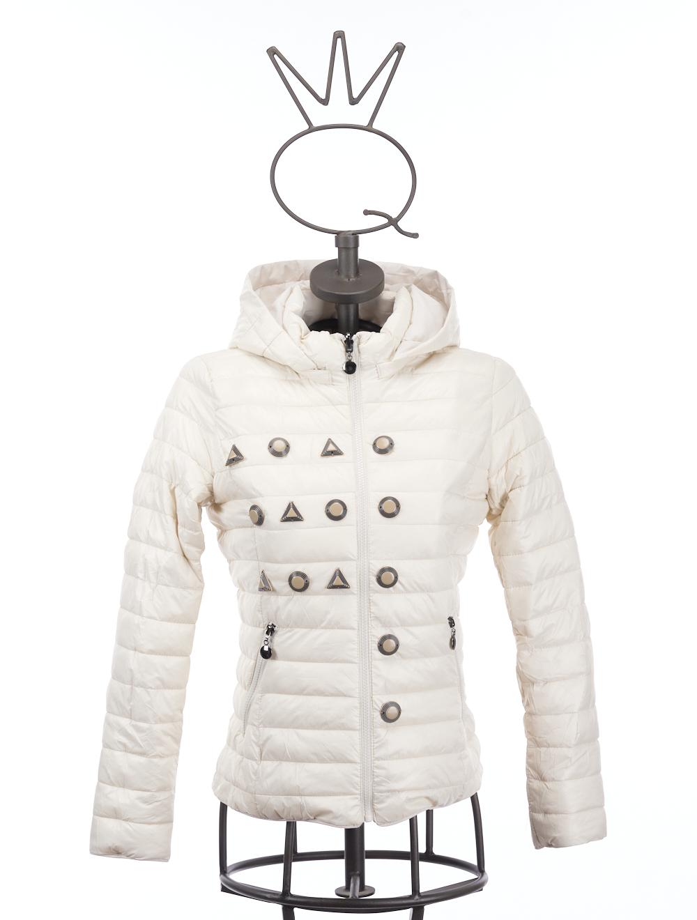 Save The Queen Piumino leggero color panna Sottocosto