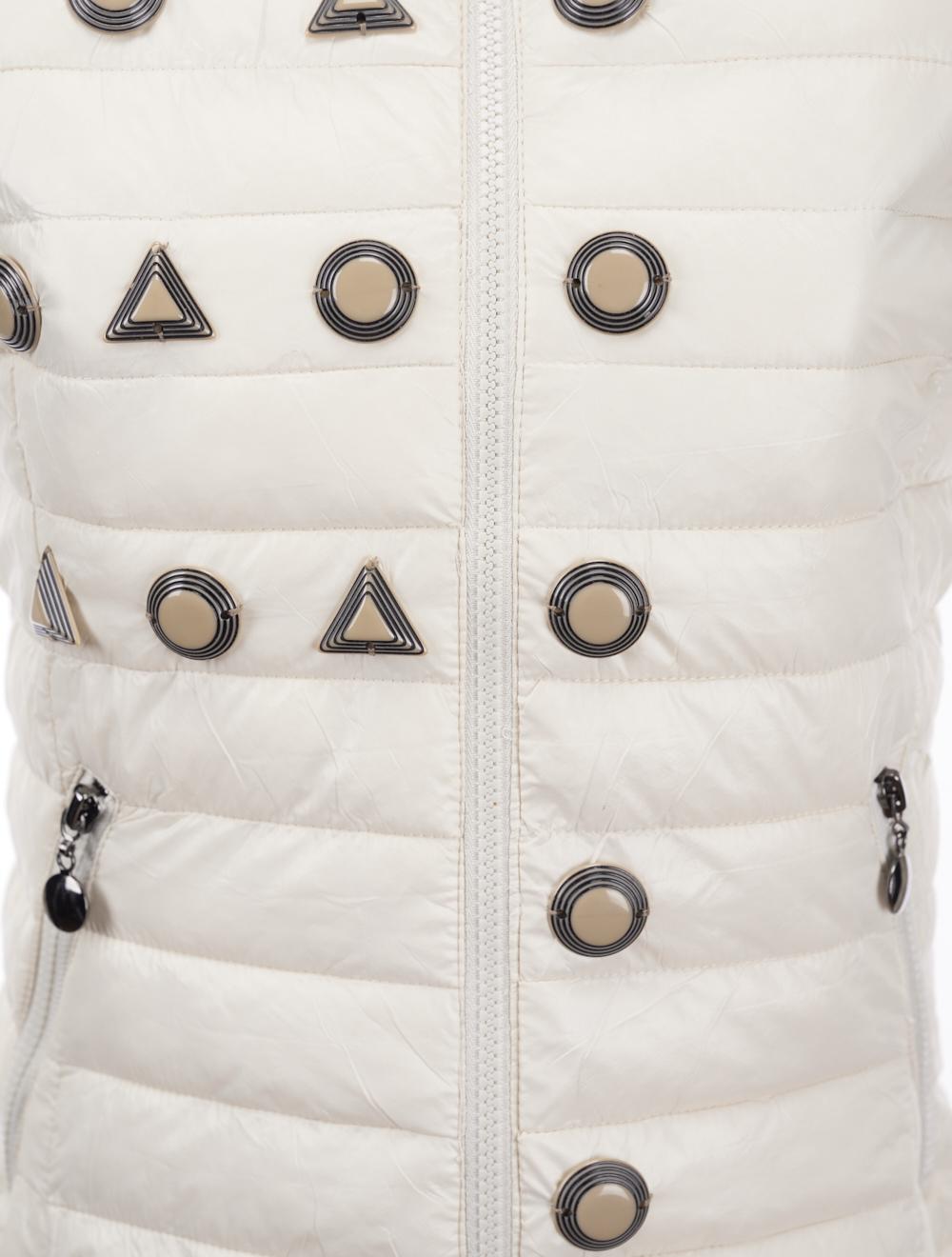 Save The Queen Piumino leggero color panna Sottocosto