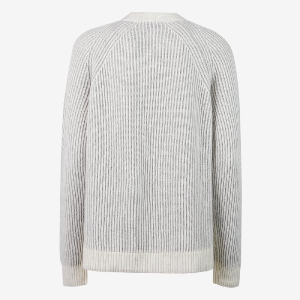 Sease Arlo Dinghy: maglione girocollo - Grigio Perla In Linea
