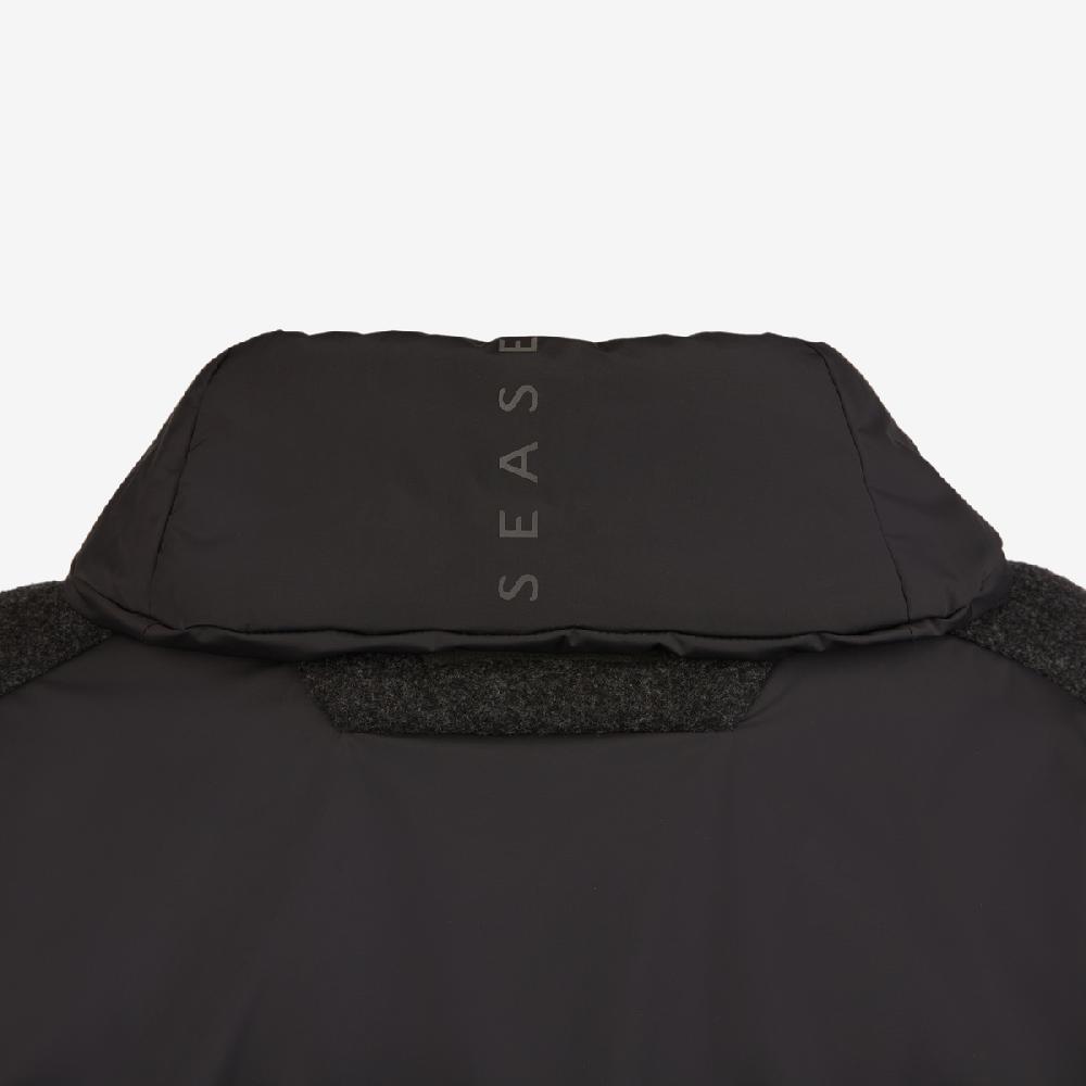 Sease Almas Fleece Over Graphite Grey Qualità