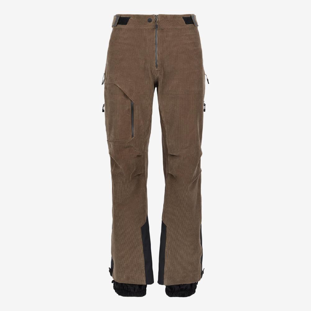 Sease 3L PANTS - Pantaloni da sci laminati- Marrone Wombat