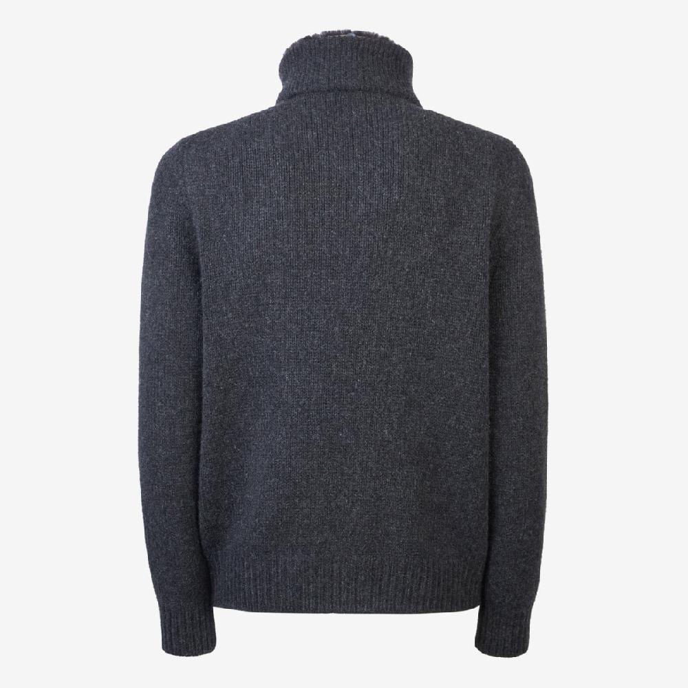 Sease Bomber lavorato a maglia - Grigio grafite Vendite Flash