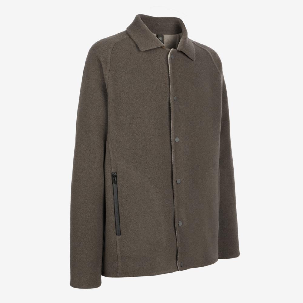 Sease Giacca corta Lifetime in cashmere double - Oyster 2025