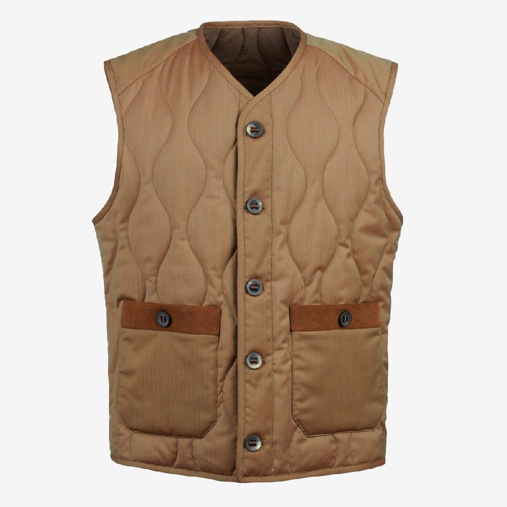 Sease Gilet trapuntato - Deserto iridescente