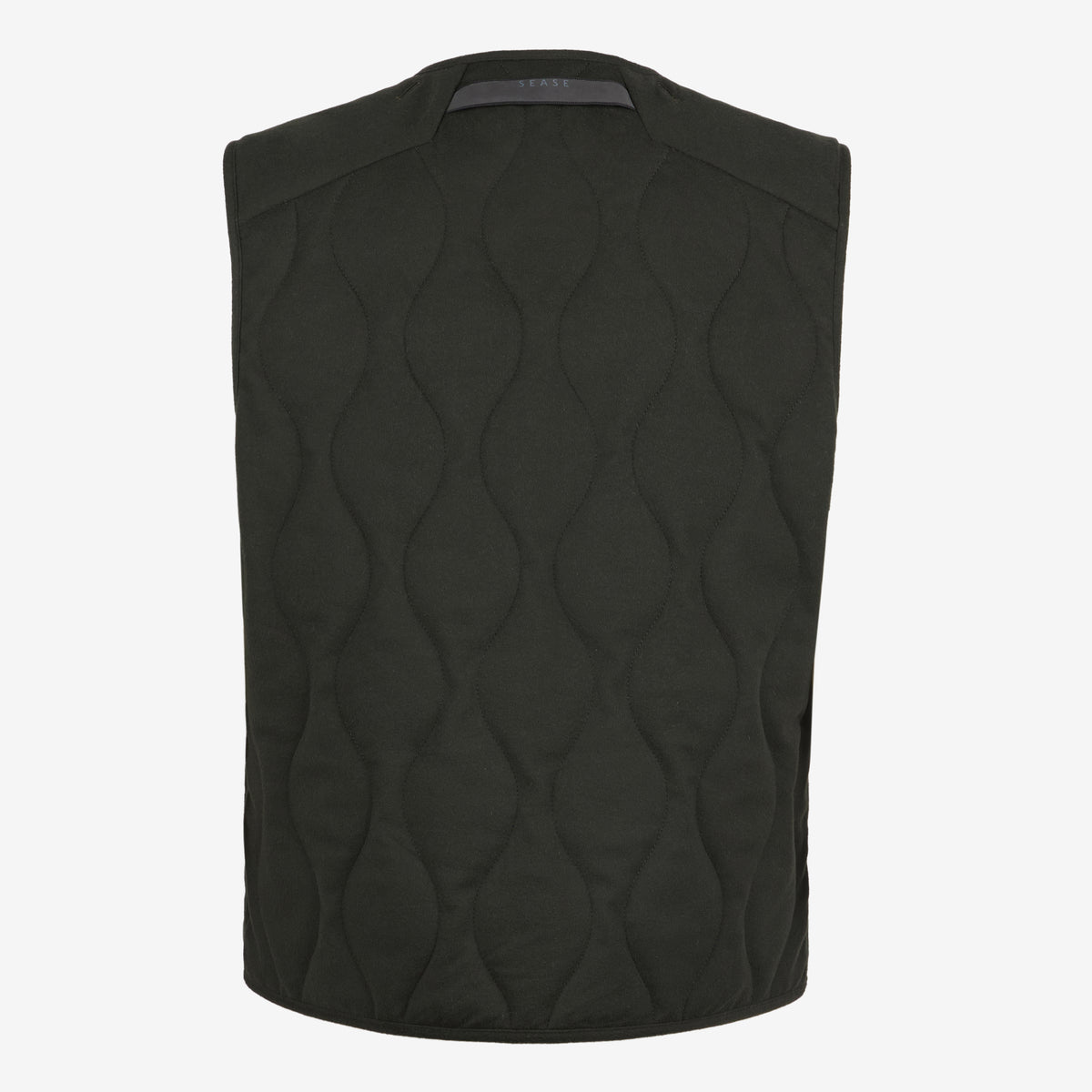 Sease Gilet trapuntato - Verde scuro Qualità