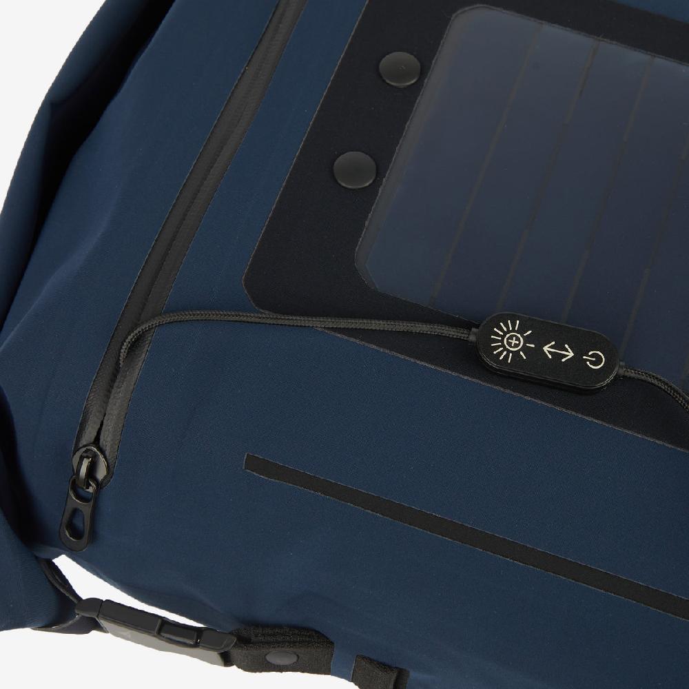 Sease Zaino Mission Led con pannello solare - Blu Navy Negozi Online