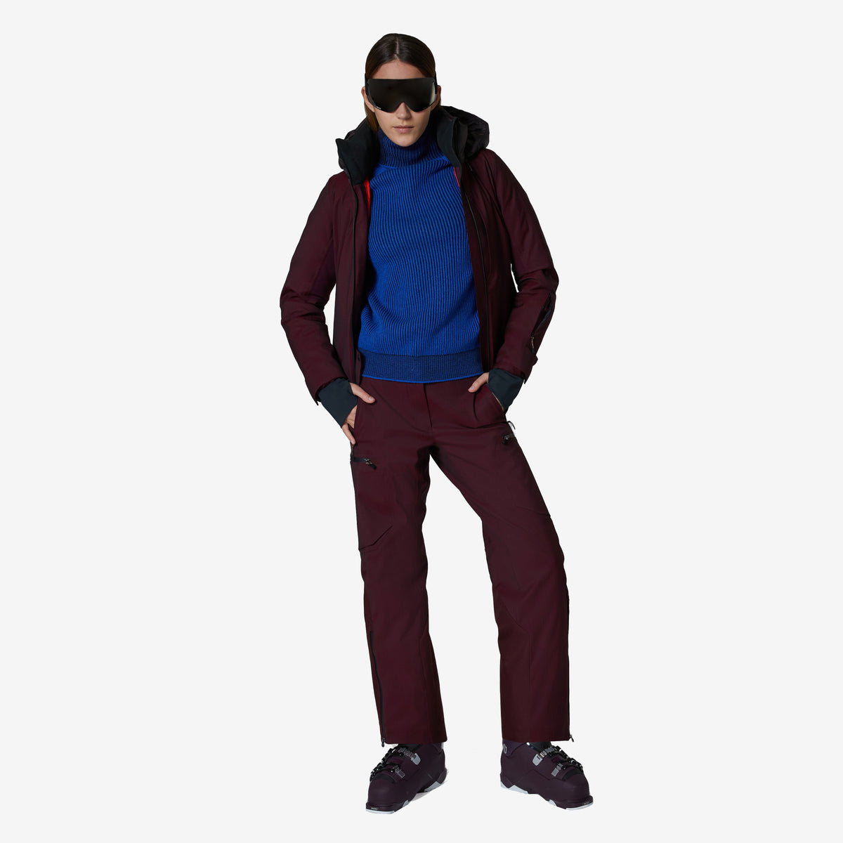 Sease Arrow Pants Plum Vendita Calda