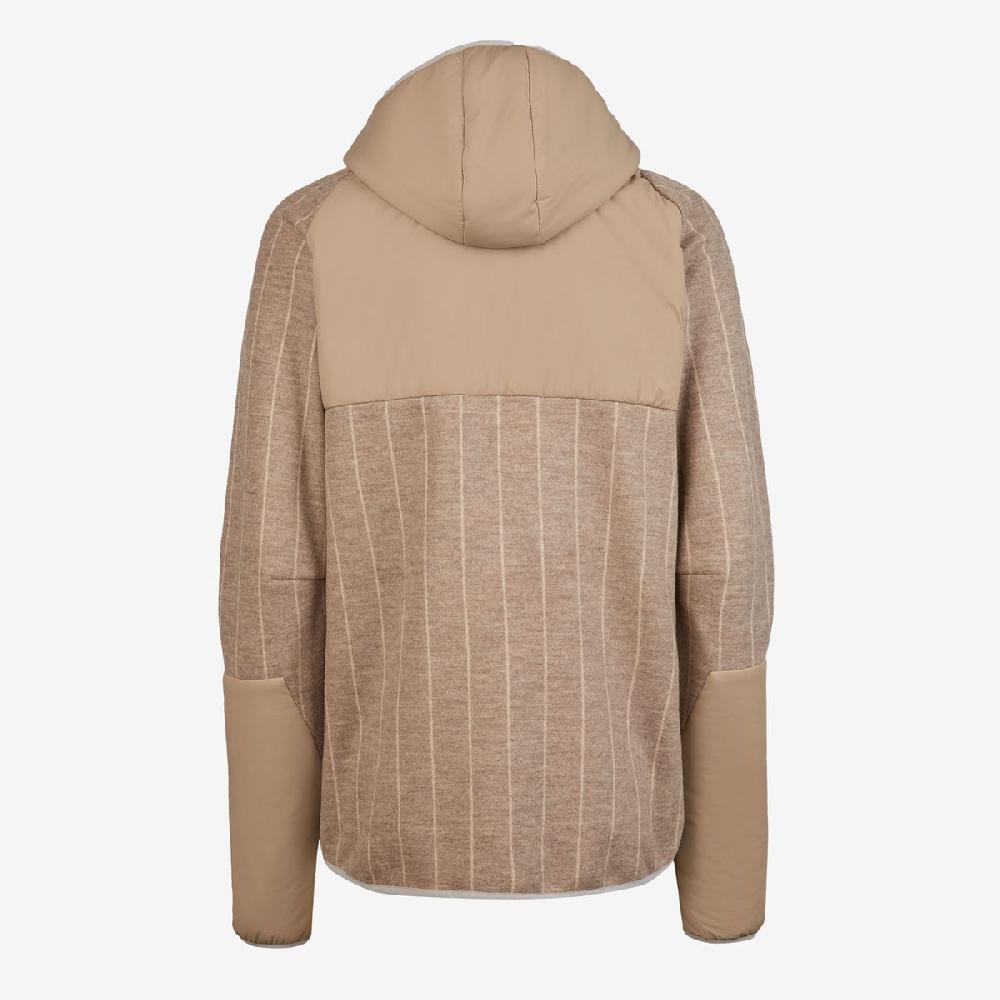 Sease Alon Full Zip Fleece Oyster Saldi Di Fabbrica