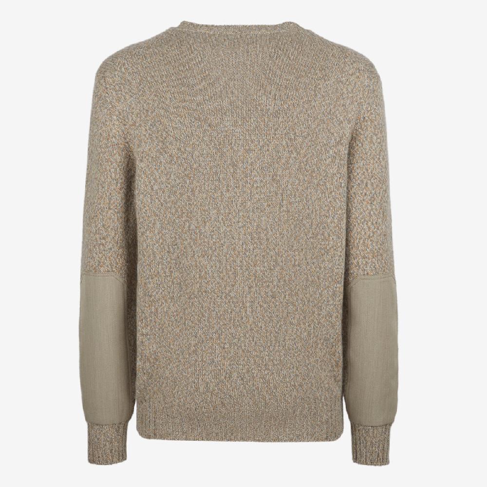 Sease Maglione in cashmere con scollo a V - Paglia 2025