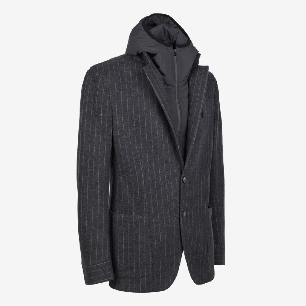 Sease Blazer con cappuccio - Grigio scuro Qualità Garantita