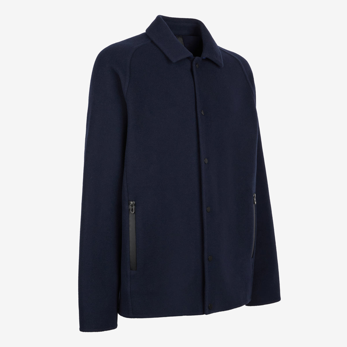 Sease Giacca corta Lifetime in cashmere double - Blu Navy Offerte