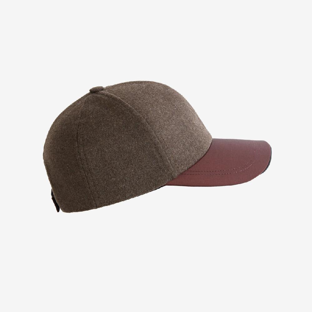 Sease Sease Cap Dark Brown Moda
