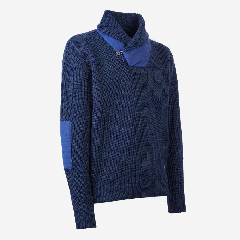 Sease Shawl Collar F7 - Blu Navy Novità