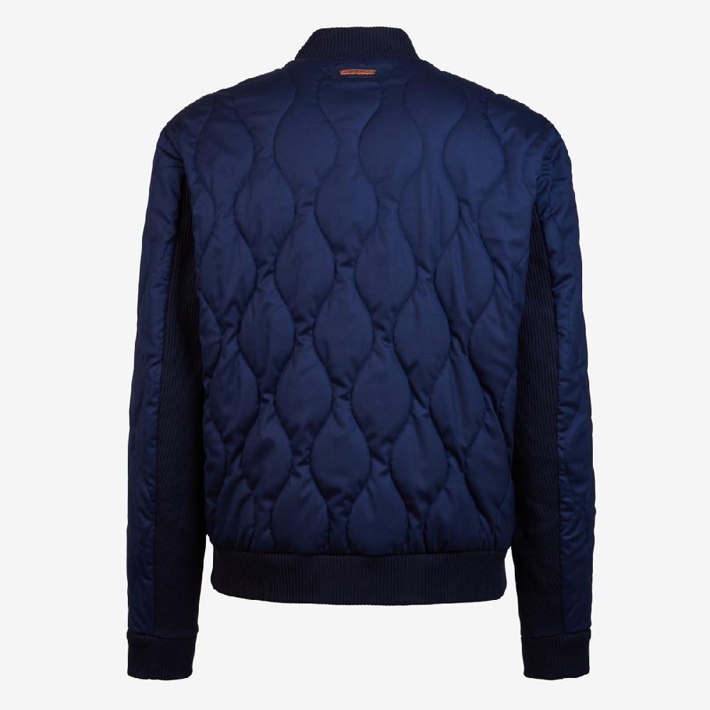 Sease Endurance Bomber Blu Navy Nuovo