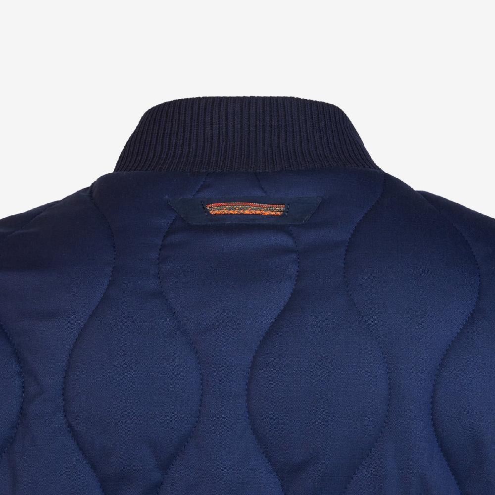 Sease Endurance Bomber Blu Navy Nuovo