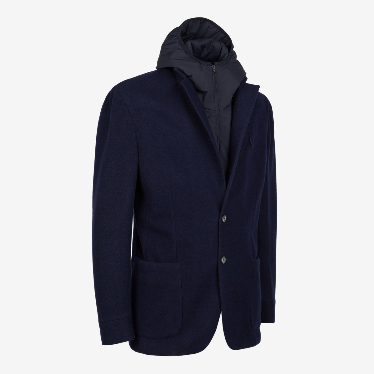 Sease Blazer con cappuccio - Blu navy Prezzo Ridotto