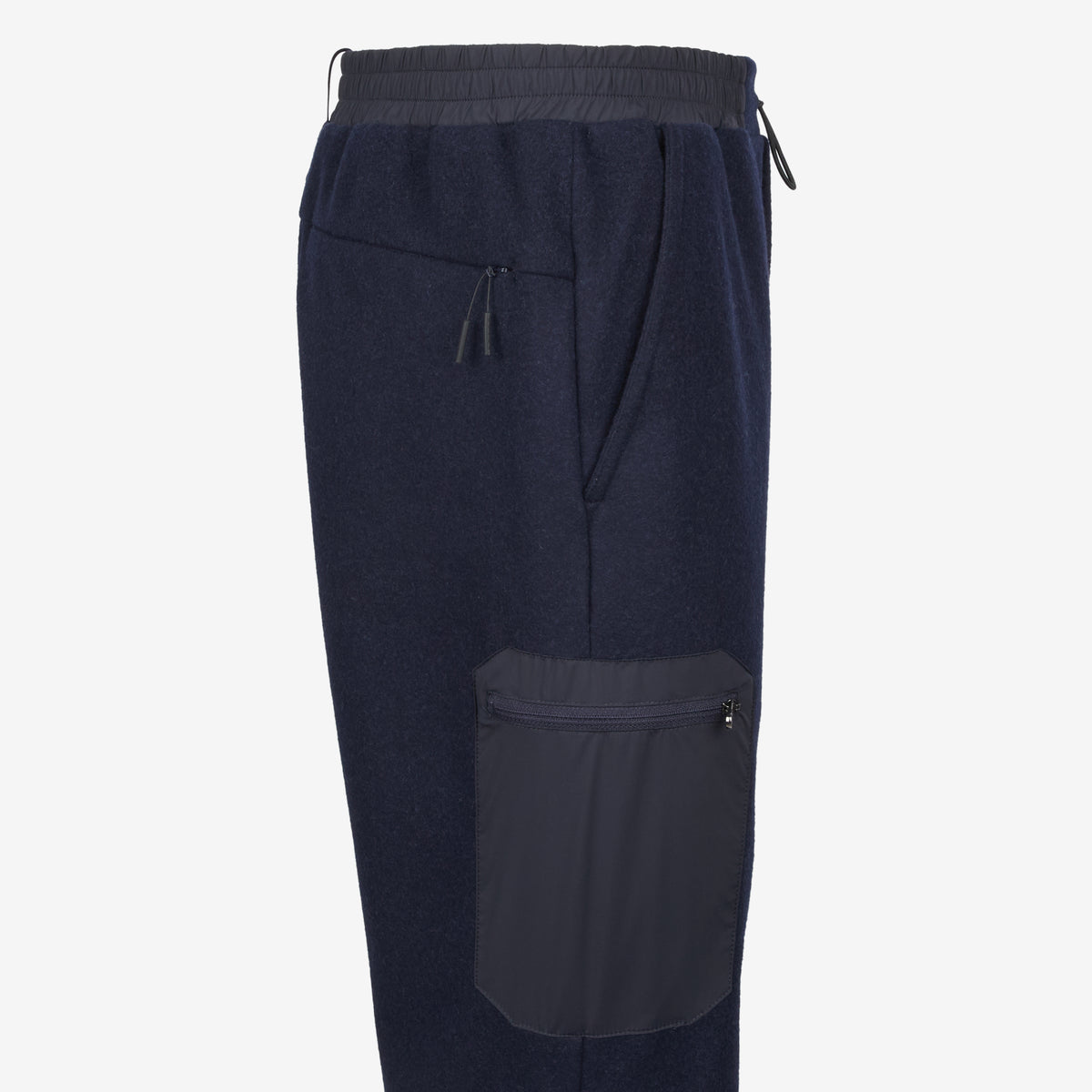 Sease Pantaloni in jersey con coulisse - Blu navy Novità