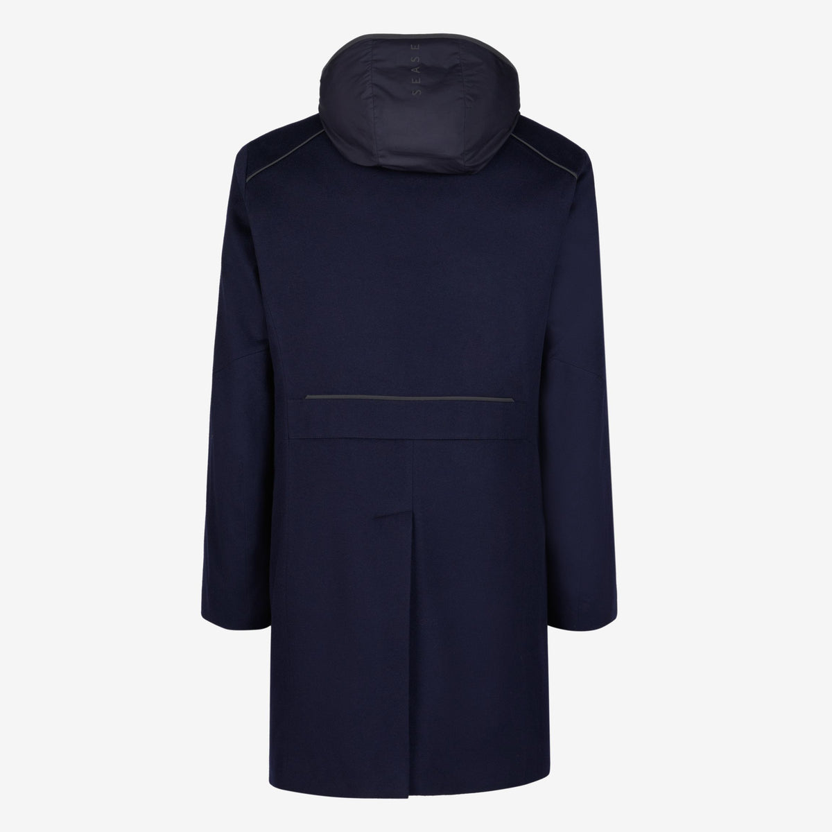 Sease Drone Trench Coat Navy Sconto
