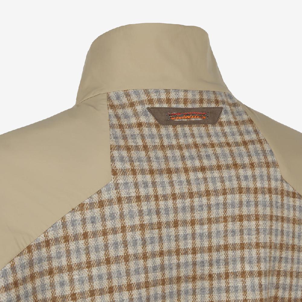 Sease Zipped Skipper: felpa con mezza cerniera - Paglia Nuova