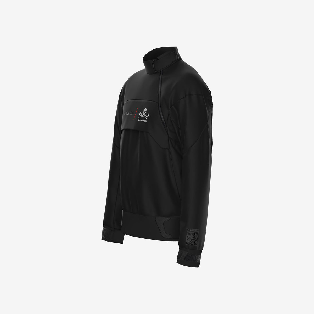 Sease Spray Top Seashepherd Nero Sconto