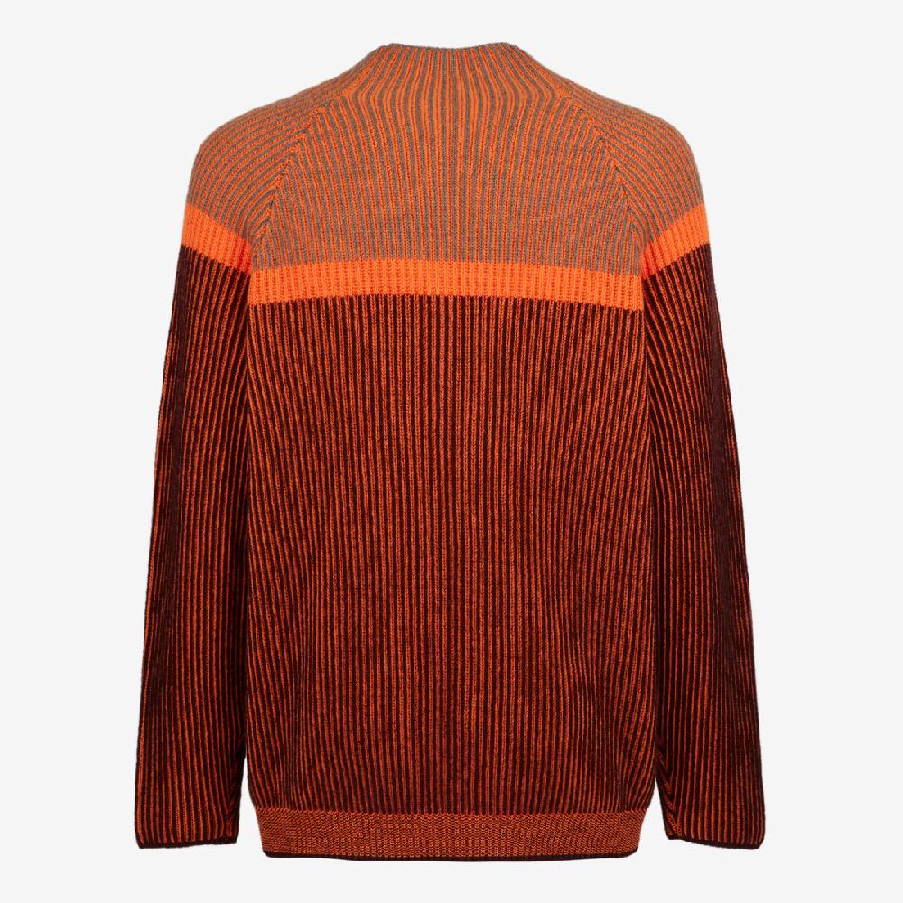 Sease Dinghy Mock: Maglione 100% cashmere - Arancione I Più Venduti
