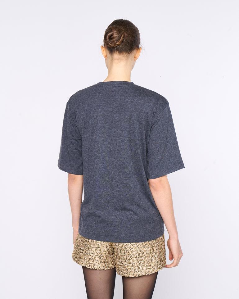 Silvian Heach T-shirt con spilla Vendite Flash