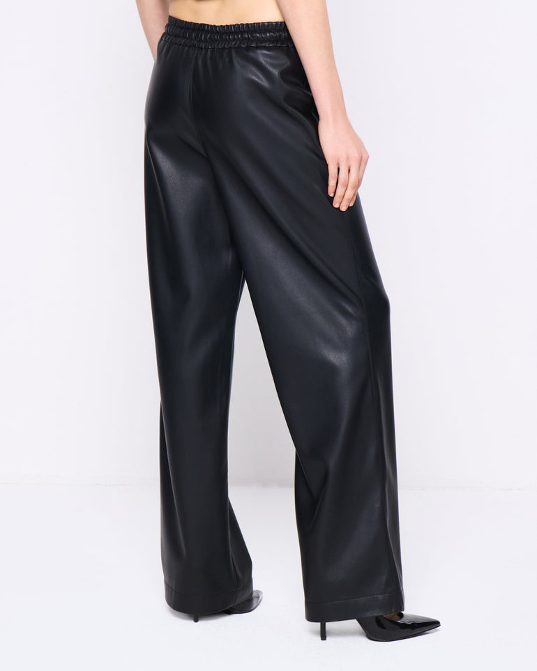 Silvian Heach Pantaloni in ecopelle Vendita Economica