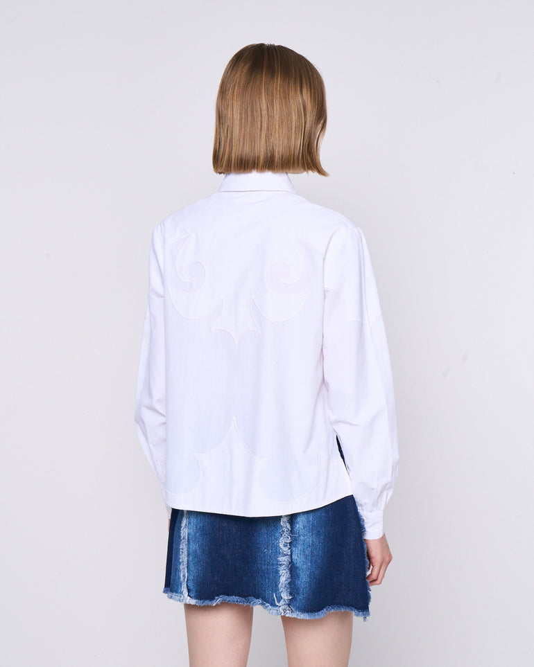 Silvian Heach Camicia con ricami Negozio
