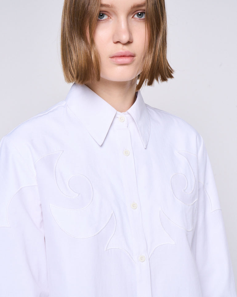 Silvian Heach Camicia con ricami Negozio