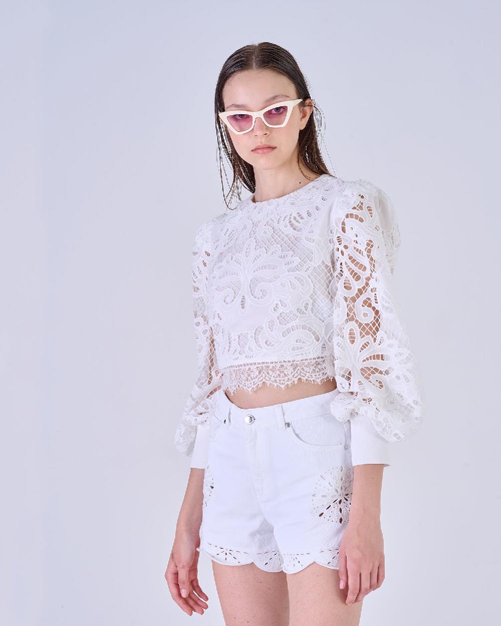 Silvian Heach Blusa ricamata Outlet
