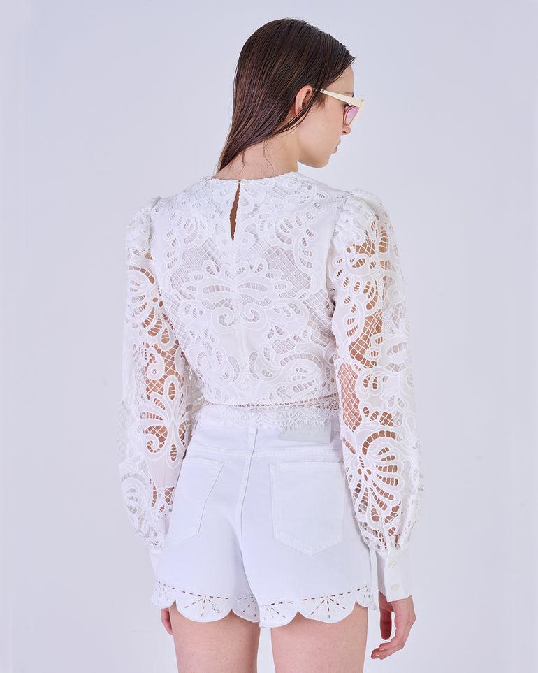 Silvian Heach Blusa ricamata Outlet