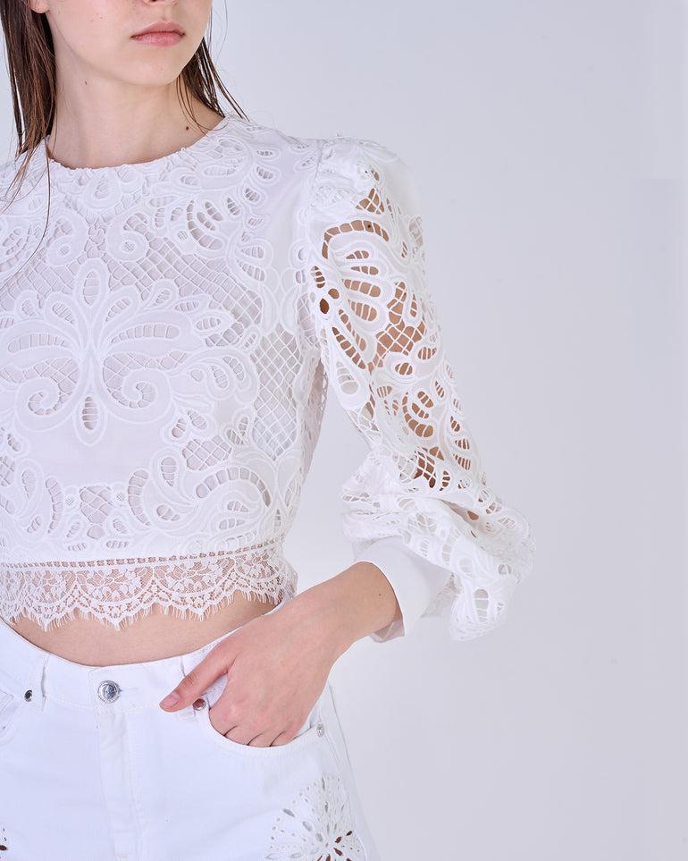 Silvian Heach Blusa ricamata Outlet