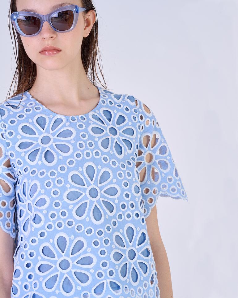 Silvian Heach Blusa traforata a fiori Offerte